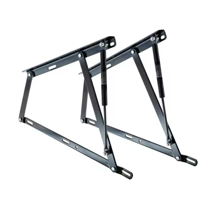Pack de 2 bisagras y pistones para canapé abatible 1250 newtons de fuerza - 1
