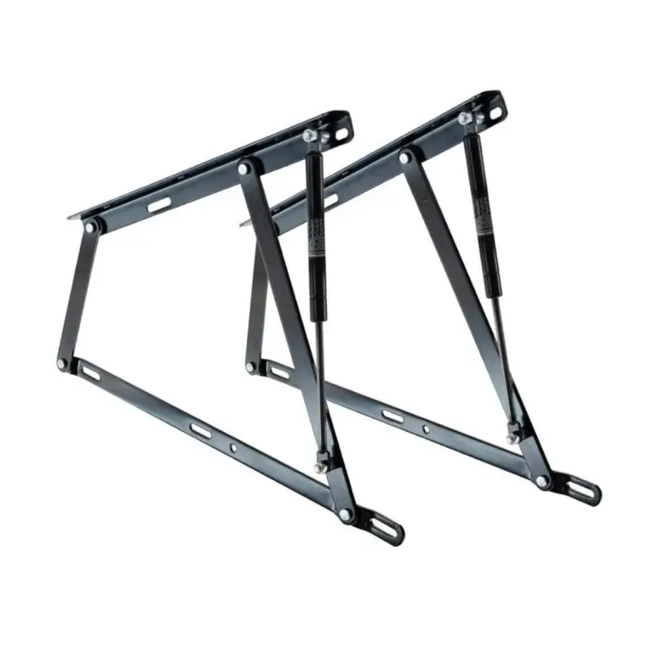 Pack de 2 bisagras y pistones para canapé abatible 1250 newtons de fuerza - 1