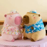 Juguete De Peluche Capybara Simulación De Cachorro De Unicornio Dinosaurio Vestido Boba Fruta Decoración De Pájaros Animal De Peluche Para Decoración Del Hogar Y Cosplay - details 2
