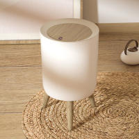 Cesta De Basura De Madera Para Cocina Baño Sala De Estar Oficina Hotel Estilo Pressionado Material PP Tipo De Almacenamiento Stando - details 4