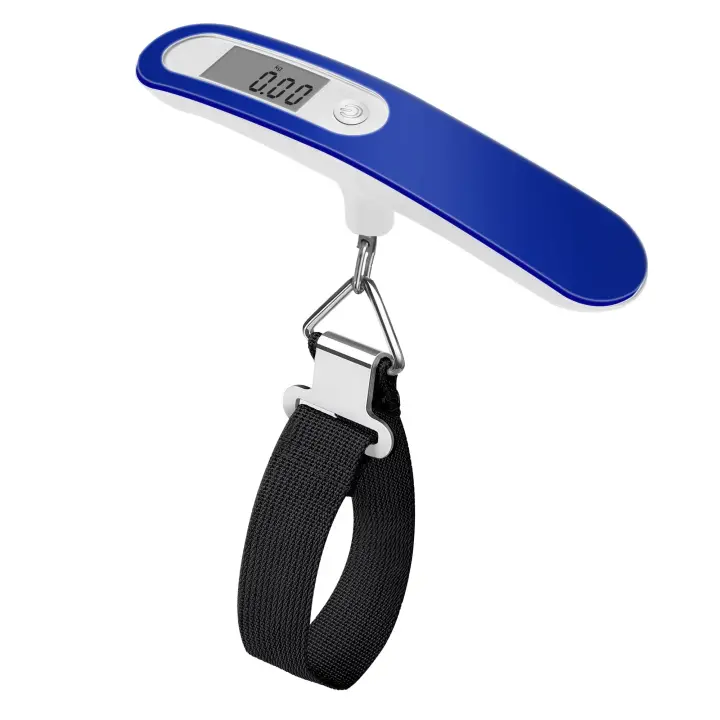 Lolek Báscula Digital para Maletas de Viaje - Pesa Hasta 50kg - Batería Incluida - 1