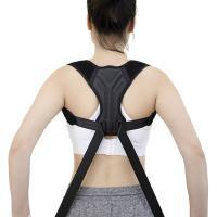 Corrector De Postura Cuello Espalda Ajustable Soporte De Correa Alivio Del Dolor Negro Tallas XS a XL Corset De Hombro Para Hombres Y Mujeres - details 11