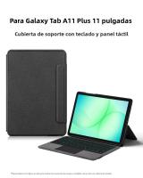 Funda Para Teclado Con Iluminación Para Samsung Galaxy Tab A11 plus 2025 SM-X230 De 11 Pulgadas Cubierta Inteligente Mágica Antigolpes Resistente Al Polvo Suave Estilo Negocios - details 1