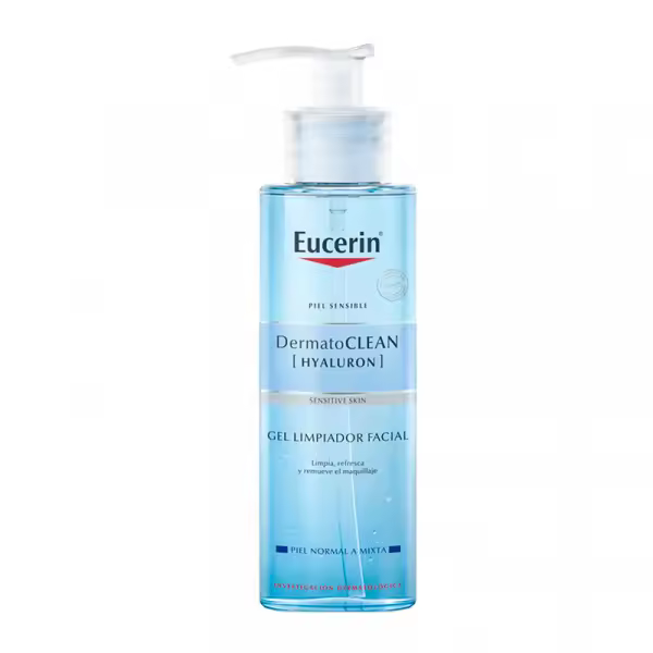 EUCERIN - DermatoClean Gel Limpiador Facial Suave - 1