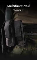 Accesorio De Almacenamiento Multifuncional De Diseño Ligero Con Montaje Molle En Patrón Camuflado Para Equipo De Herramientas - details 0