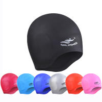 Gorro De Natación Impermeable De Silicona Con Bolsillos Para Las Orejas Adecuado Para Hombres Y Mujeres Elástico Alto Protección Para Los Cabellos Largos Deporte Acuático En La Piscina - details 0
