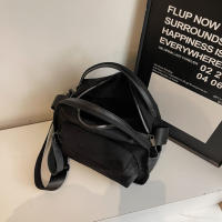 Bolso De Hombro Simple Para Mujer Color Sólido Casual Cruzado Con Cierre De Cremallera Versátil Para Viaje Compras Trabajo Y Citas - details 19