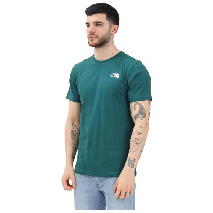 Camisetas De Manga Corta The North Face para Hombre en color Verde - 1