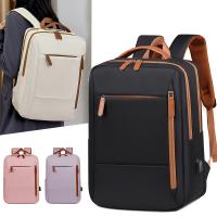 Bolsos,Mochila Ligera de Nailon para portáthil with compartimentor, mochila casual with Funda para chariot, Correas de hombro ajustables, cerre de Cremallera, forro de poliéster, para Viajes, desplantes Diarios y Negocios- - details 0