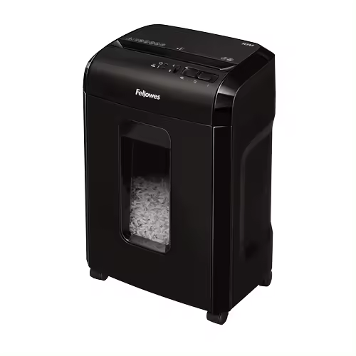 Fellowes Powershred 10M triturador de papel Microcorte Negro - 1