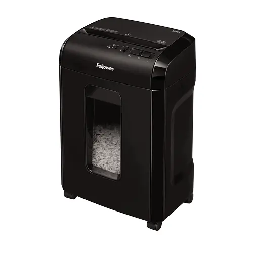 Fellowes Powershred 10M triturador de papel Microcorte Negro - 1