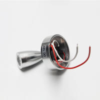 Luz De Lectura LED DC12V Para RV Barco Caravana Camping Luz De Punto Con Interruptor Y Ajuste Aluminio Interior Adaptable - details 5