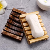 Soporte Para Jabón De Bambú Natural Caja De Drenaje Para Baño Evita La Mildad Bandeja De Madera Para Baño Y Cocina - details 3