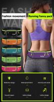 Bolsa De Cintura Impermeable Para Correr Y Ciclismo Con Botella De Agua Bolsa De Hombro Para Deportes Al Aire Libre Unisex - details 0