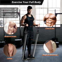 Banda De Resistencia Elástica Para Entrenamiento De Fitness 300lb Ejercicio Doméstico Y Gimnasio Equipo De Expansión Para Muslos Glúteos Y Abdomen - details 4