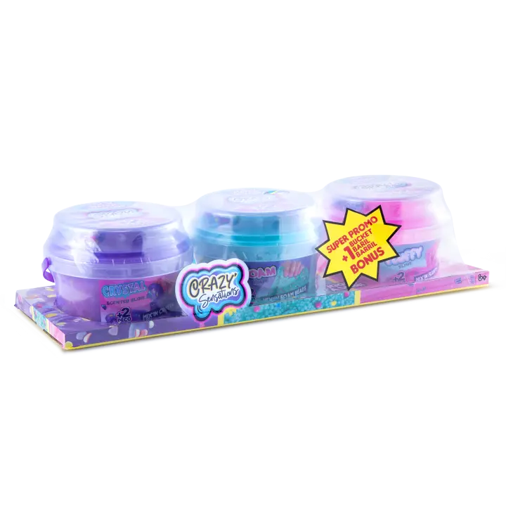 Cubos Mezcla y Combina Sensaciones 2 + 1 bonus - Mix&Match Sensations 2 Buckets + 1 Bonus - Crazy Sensations - Canal Toys - CCC002 - 1