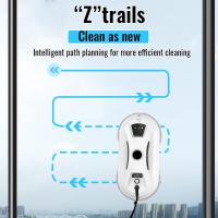 Robot Limpiacristales Eléctrico 5600Pa | Limpiador de ventanas automático para exterior e interior | Ideal para cristales grandes - details 12