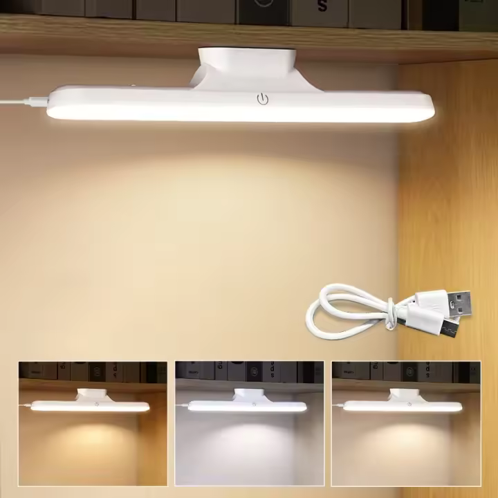 Lámpara De Espejo LED Recargable Magnética Con Luz Dimmer Protección Ocular Para Lectura Maquillaje Selfie Armario Baño - 1