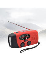 Radio De Meteorología Solar Y De Mano Con Cargador De Sol Y Batería De 1200 mAh AM/FM/NOAA Power Bank Para Emergencias Al Aire Libre - details 18