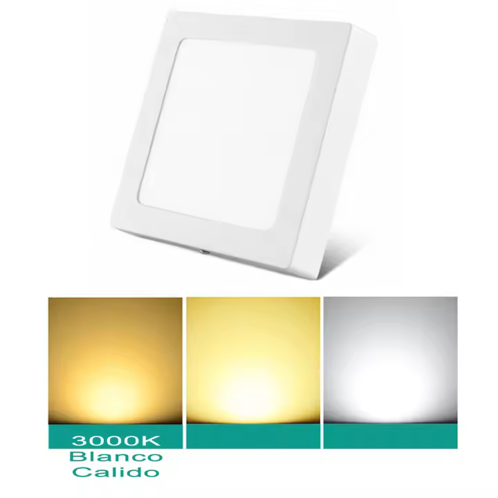 Mil Luces Plafon LED Cuadrado Superficie MOD.MILAN 25W Medida 300*300mm - 1