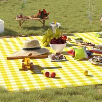 Manta De Playa Impermeable Y Gruesa Para Camping Y Picnics Tapete De Suelo Para Acampar Y Carpas Protector De Hierba - details 1