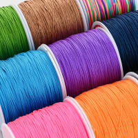 Hilo De Nylon 0.8mm 28 Colores Para DIY Hecho a Mano Cuerda Para Pulseras Collares Accesorios De Manualidades 100m/Roll - details 2