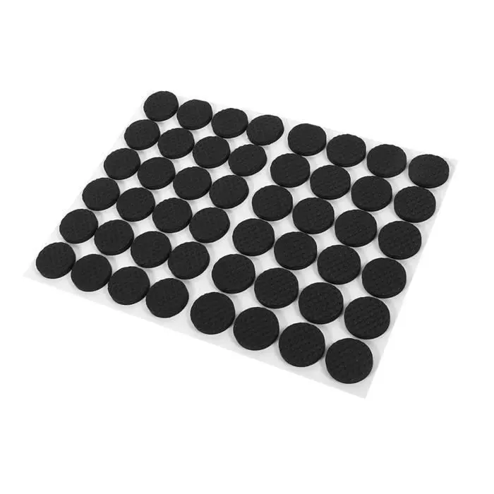 48 almohadillas de Goma antideslizantes autoadhesivas para muebles, protectores de suelo, sofás, mesas y Sillas - 1