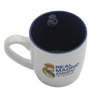 Real Madrid Taza Cerámica 380ml, Diseño con Escudo, Producto Oficial Real Madrid, Regalo Cumpleaños Niños, Niñas y Adultos, Navidad, Reyes, Taza Fútbol, color Blanco - details 4