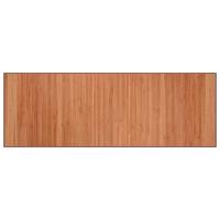 vidaXL Alfombra rectangular bambú 70x200 cm Color Negro,  Natural,  Marrón y mas Alfombras de área  Alfombra de Piso para Sala de Estar Dormitorio Habitación Salón - details 2
