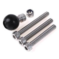 Base De Abrazadera Para Manillar De Motocicleta 1 Pulgada 25mm Con Tornillos M8 Para Montaje De Teléfono Móvil Smartphone - details 8