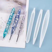 Molde De Silicona Para Lápiz De Bola 1/3/5Pcs Para Decoración De Joyas Con Flores Secas Resina Epoxy Transparente Herramienta DIY Para Artesanía - details 2