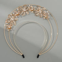 Diadema De Ángel Para Novia Dorada Con Halo Y Perlas Diadema De Diósisa Para Mujeres Y Niñas Adorno Elegante Para Bodas Y Fotografías - details 19