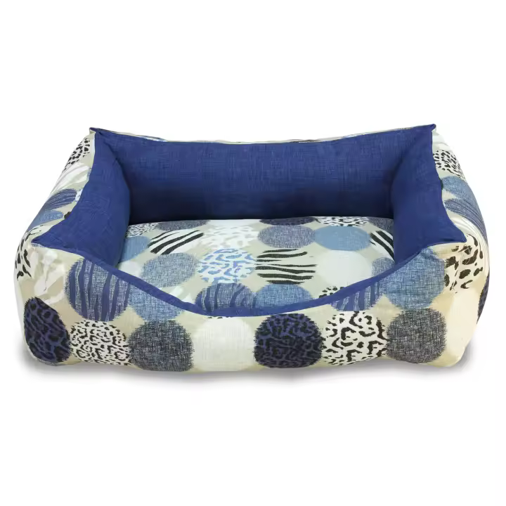 Cama cuadrada Animal Textura 60 cm - Ayuda al descanso de tu perro - Accesorios para mascotas - 1