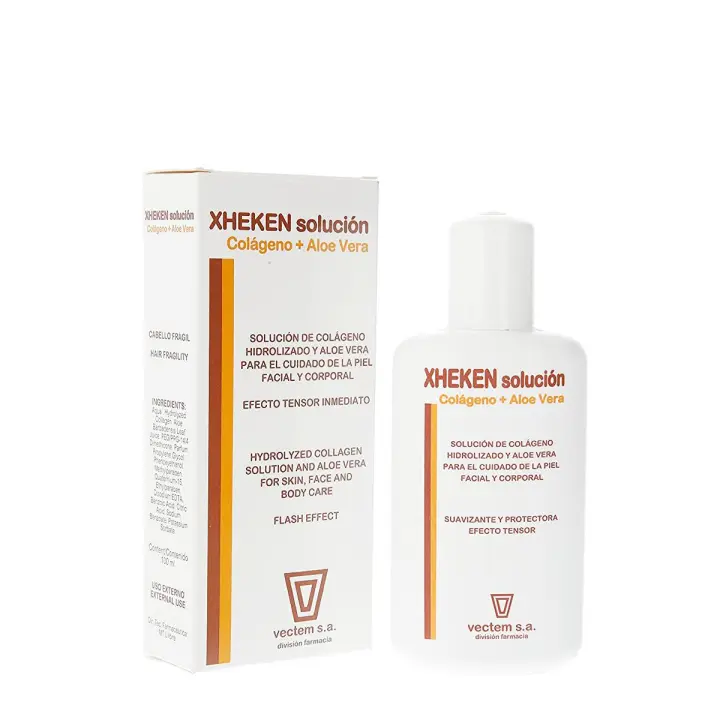 Xheken solucion colageno + aloe vera 100 ml - 1