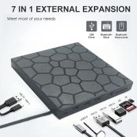 Disco Duro Externo 7 En 1 Con USB3.0 Y Tipo C Grabador De Óptica Disco CD/DVD Para Portátil Y Escritorio GGBEE - details 2