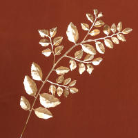 2/5Pcs Decoración De Flores Artificiales Doradas Para Decorar Habitaciones En Casa Año Nuevo Y Navidad Falsas Plantas Ornamento Para Fiesta De Año Nuevo 2023 - details 13