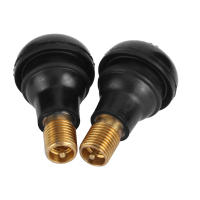 Tubos De Goma Negros Para Ruedas De Motocicleta ATV Y Coche Valvulas De Neumáticos Sin Cubierta Pack De 10/25 Pcs TR412 - details 6