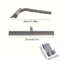 Multifuncional De Silicona Escáner, Adecuado Para Puertas De Ducha Baños Ventanas Y Vidrio Del Coche Herramienta De Limpieza Del Hogar - details 5