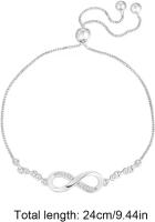 Pulsera Mujer Plata de Infinite Amor Pulseras de Zirconia Cúbica Corazón,Pulsera Mujer Plata - details 2