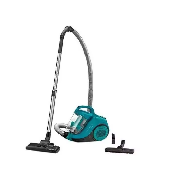 Aspirador Aspirador con cable sin bolsa ROWENTA RO2932EA  | Ciclónico (Swift Power Cyclonic), 750W, 21 kPa, 77dB, 7,55 m Radio, Turquesa, Borgoña - 1