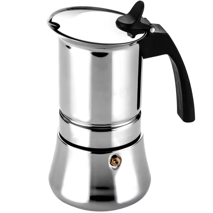 Fagor Etnica - Cafetera Italiana, Acero Inoxidable, Todo Tipo de Cocinas, Inducción, Mango Ergonómicos de Nylon, Café - 1