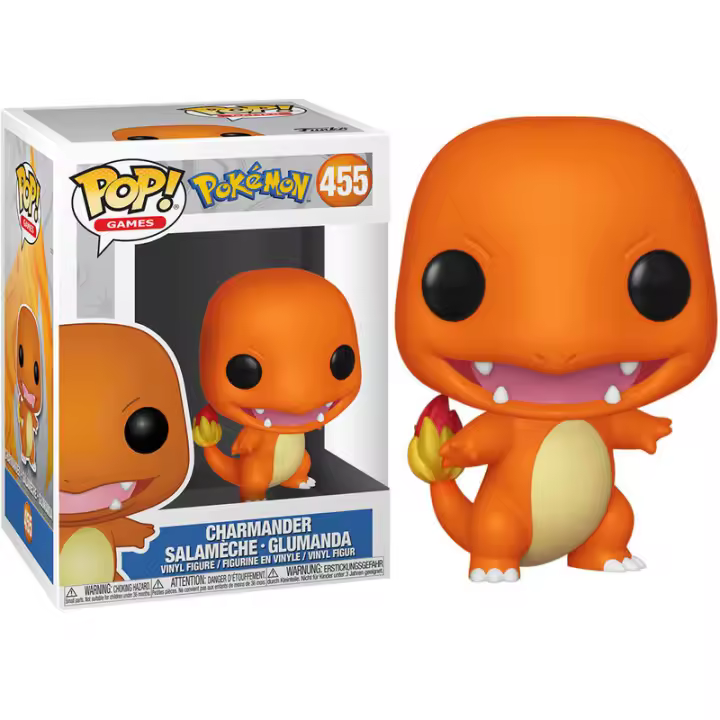 Funko Pop! Games: Pokemon - Charmander - Figura de Vinilo Coleccionable - Idea de Regalo - Mercancia Oficial - Juguetes para Niños y Adultos - Video Games Fans - Muñeco para Coleccionistas - Mr Popye - 1