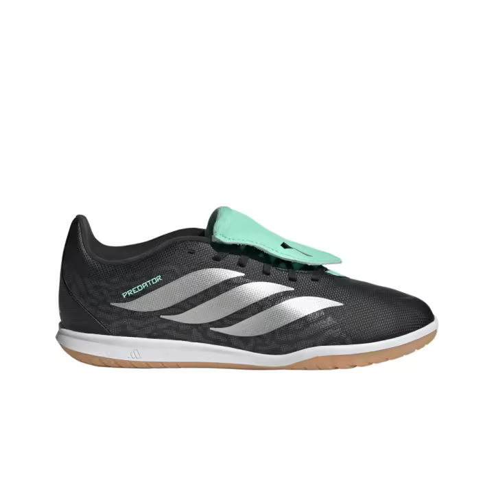 BOTAS FÚTBOL NIÑO Adidas PREDATOR LEAGUE IN JR NEVE NEGRO - 1