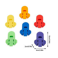 6pcs Abrebotellas Manual Reutilizable Para Coca Cola Cerveza Bebida Aluminio Herramienta De Apertura De Botella De Refrescos - details 2