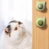 Bolas De Catnip Juguetes Divertidos Para Gatos Pequeños Y Medianos Snack Lickable Juguete Para Morder Y Limpiar Los Dientes Para Gatos Y Gatitos Suministros De Mascotas - details 2