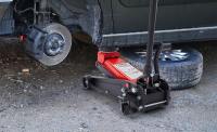 AREBOS Gato hidrÃ¡ulico de maniobra 3T Jack & con pedal y tacos de goma - details 27