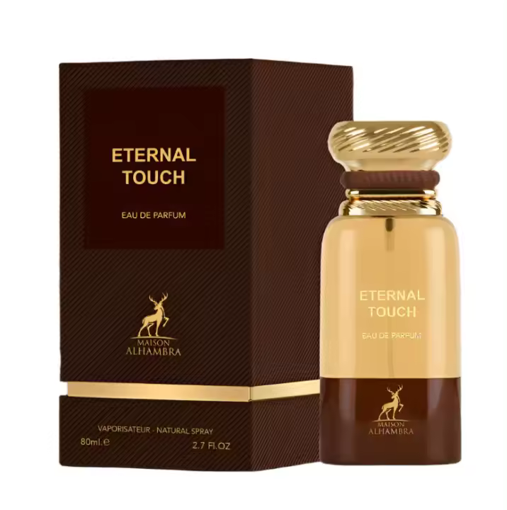 Eternal Touch Eau de Parfum 80 ml – Fragancia sofisticada y duradera para mujer y hombre con notas florales, amaderadas y almizcladas – Perfume elegante ideal para uso diario o eventos especiales – Aroma envolvente con carácter Tabacco y Vanill - 1