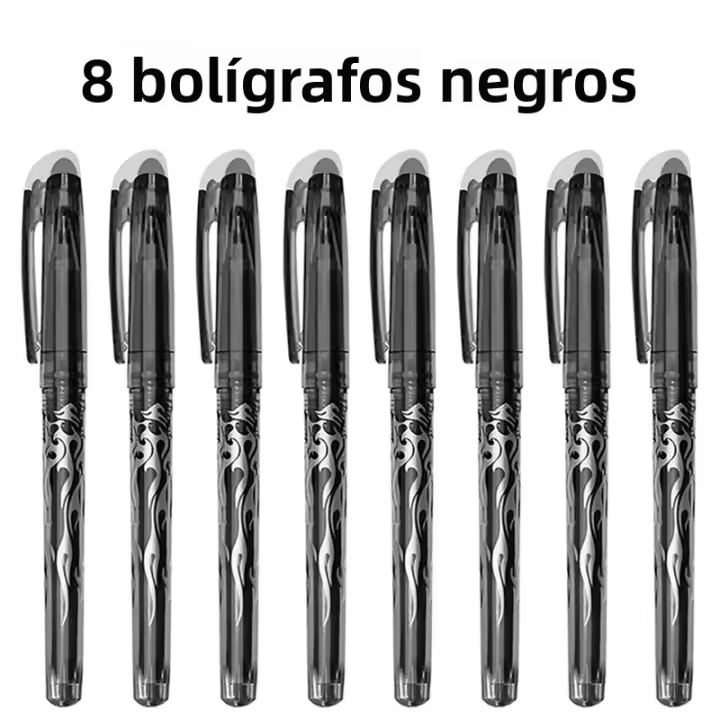 Bolígrafo De Gel Erasable Multicolor 0.7mm Para Estudiantes Y Oficina Suministro Escolar Herramientas De Escritura Y Dibujo Creativo - 1