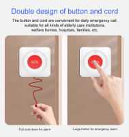 Botón De Llamada WiFi/Zigbee Tuya Smart Emergencia SOS Para Ancianos Y Pacientes Sistema De Alerta De Seguridad Para Ayuda Rápida - details 2