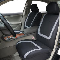 Cubiertas De Asiento De Coche Universal De Poliéster Tejido Transpirable Lavable Adecuado Para Coche Camión Van Suv Accesorios De Interior Para Coche - details 0